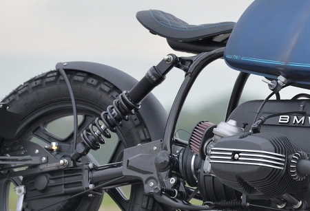 Standard Federbein schwarz, Monolever